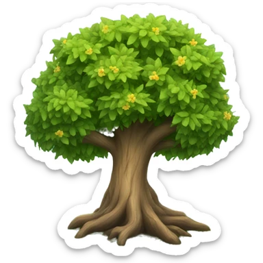 Fairy tree sticker