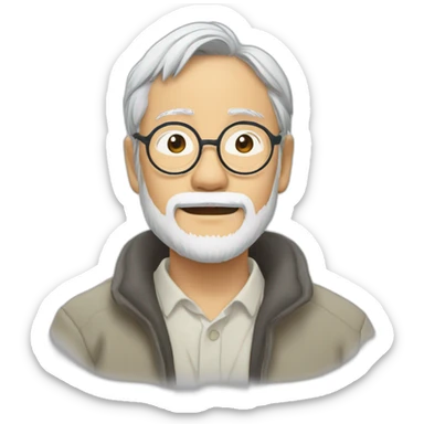 Hayao Miyazaki sticker