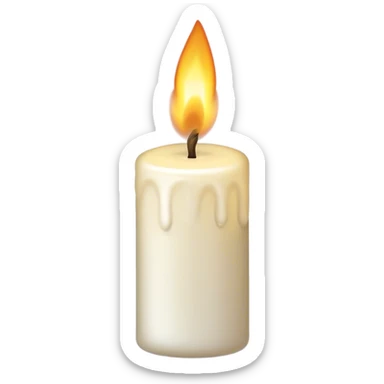 Candle sticker