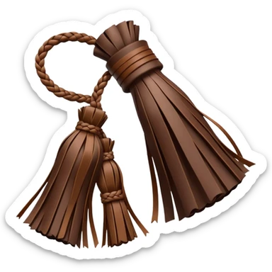 Leather flogger sticker