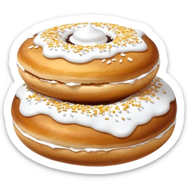 The meal sufganiyot sticker