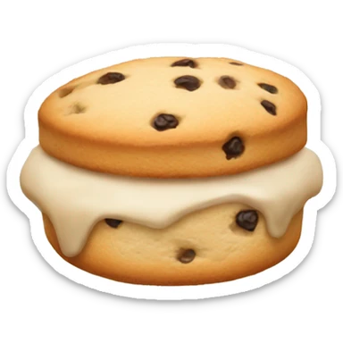 beige scone sticker