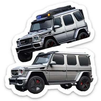 Darth Vader drive G63 AMG sticker