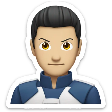 La mano de satoru gojo expandiendo su dominio y su cara sticker