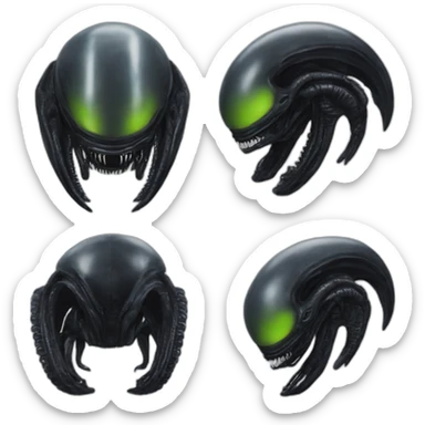 xenomorph-alien sticker