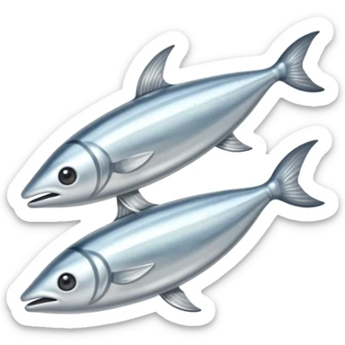 two anchovies sticker