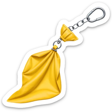 Small NFL penalty flag sticker