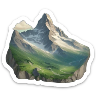 Mont cervin  sticker