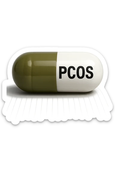 Pillola per PCOS sticker