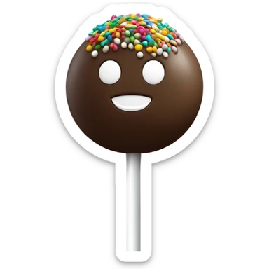 Starbucks cake pop sticker