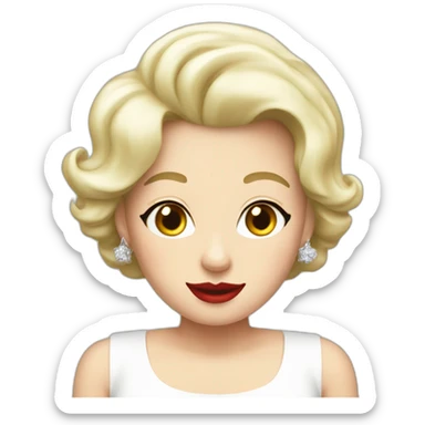 Marylin maisen sticker