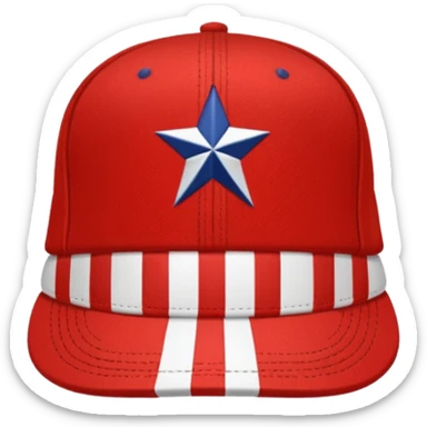 HAT with MAGA sticker