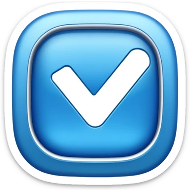 Instagram blue tick emoji sticker
