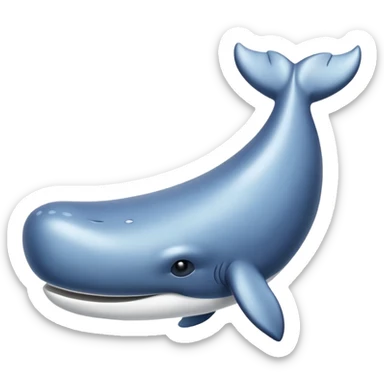 whale bone sticker