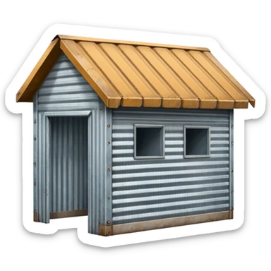 homeless reinforced shelter sticker