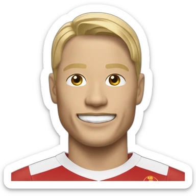 Haaland qui gagne le ballon d’or sticker