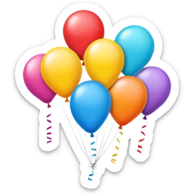 Balloons 34 sticker
