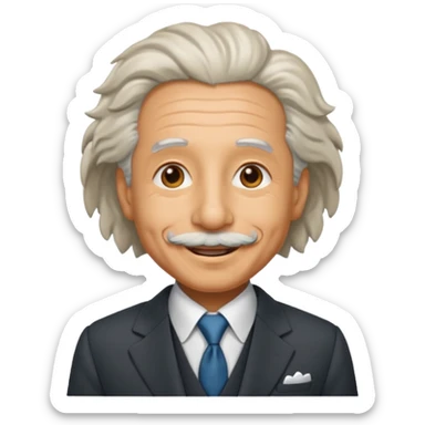 einstein sticker