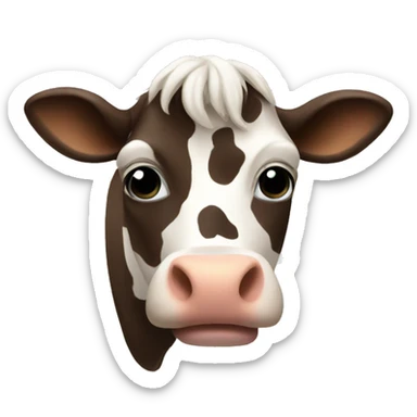 cowprint emoji sticker