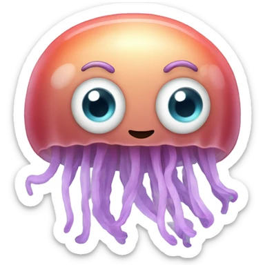 Jellyfish sticker