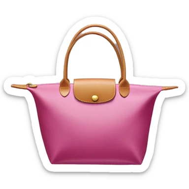 Longchamp purse sticker