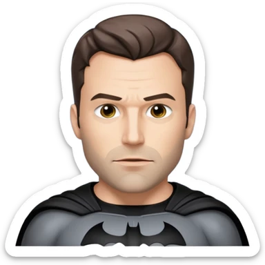 ben affleck batman sticker