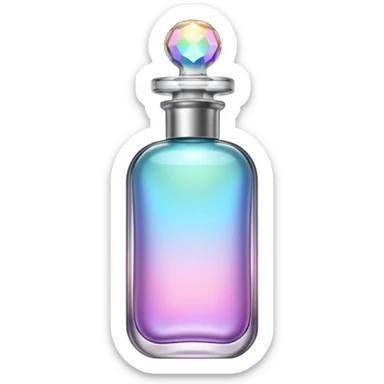 vial of perfume like scentbird has sticker