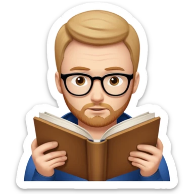 christ evan read book sticker