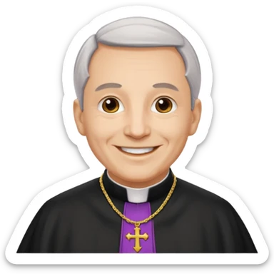 Make me a archbishop zucchheto sticker