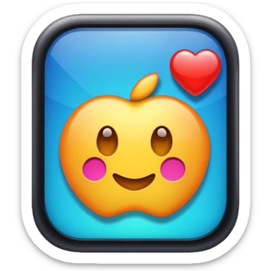 mobile game on iphone sticker