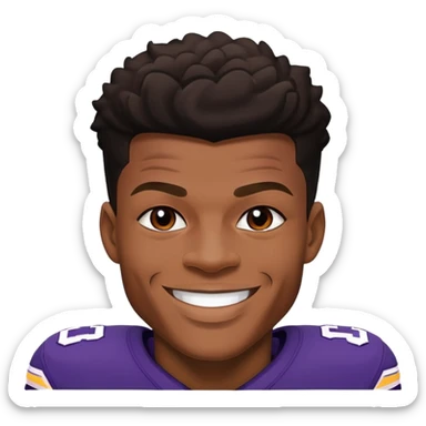 lamar jackson sticker