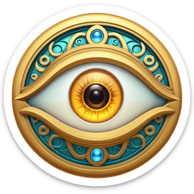 eye of chronos sticker