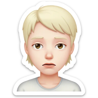 Tired from work sticker