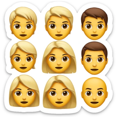 Marvel face’s as emoji’s sticker