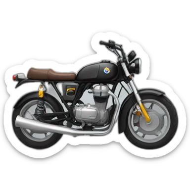 Moto a 6 roue sticker