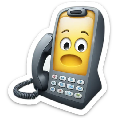 Téléphone chat sticker