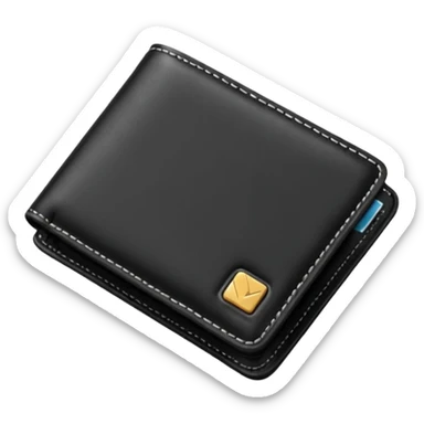 Billetera encontrada en el piso  sticker