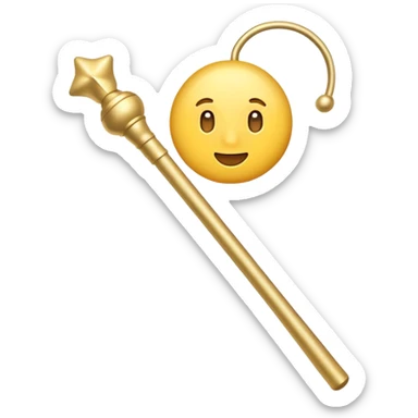 Crea a baton twirling emoji  sticker