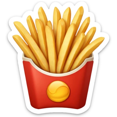patatine fritte sticker