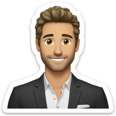 Alex Michel the bachelor sticker