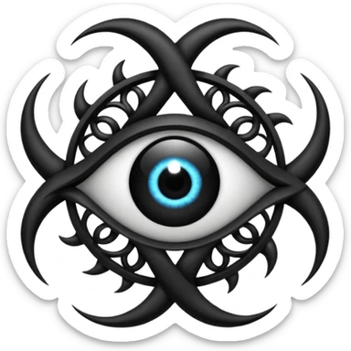 Eye of chaos sticker