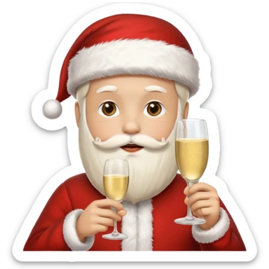 Merry christmas kurwa bober sticker