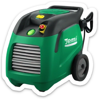 Gerni dark green high pressure washer sticker