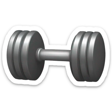 Lineal dumbell  sticker