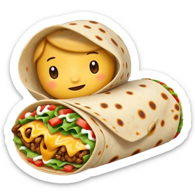 Burrito  sticker