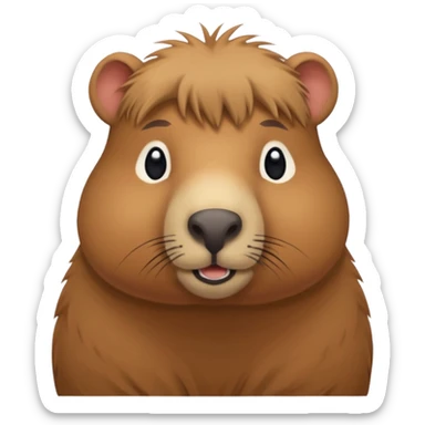 Capibaras amorosos sticker