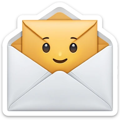 email envelope sticker