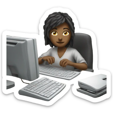 Envoi message sticker