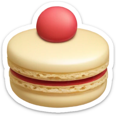 Macaron cheese  sticker