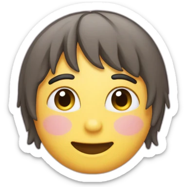 Chat arc en ciel sticker